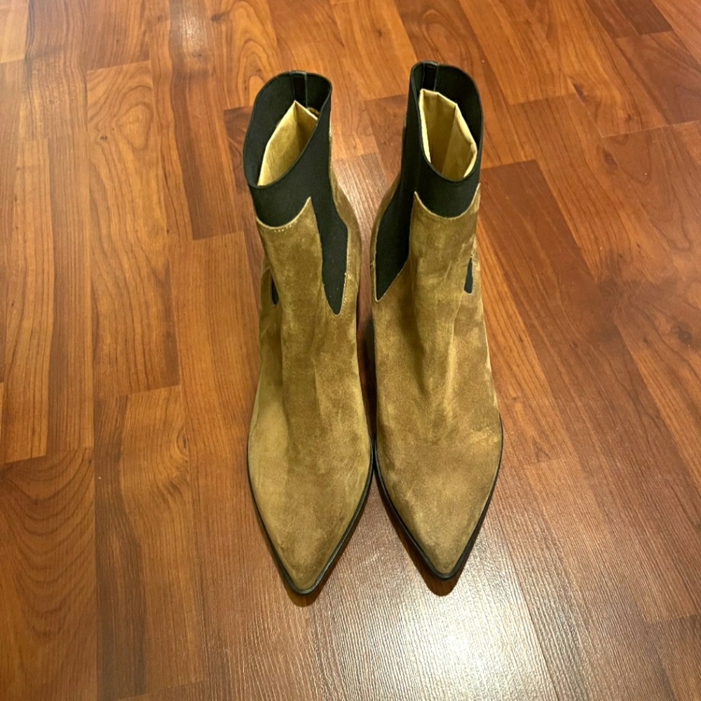 Rag and Bone Brown and Black Western Style Boot Size 37.5 or 6.5/7. New/Unworn!